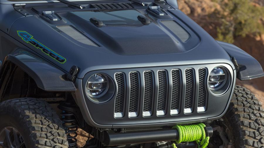 Детали экстерьера Jeep 4SPEED Concept (JL) 2018 года  (фото 34 из 39)